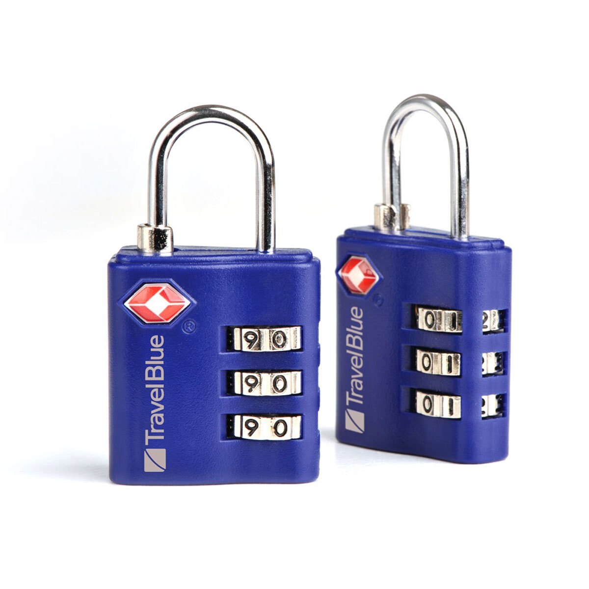 2 Candados Tsa Triple Combinacion 38 Travel Blue