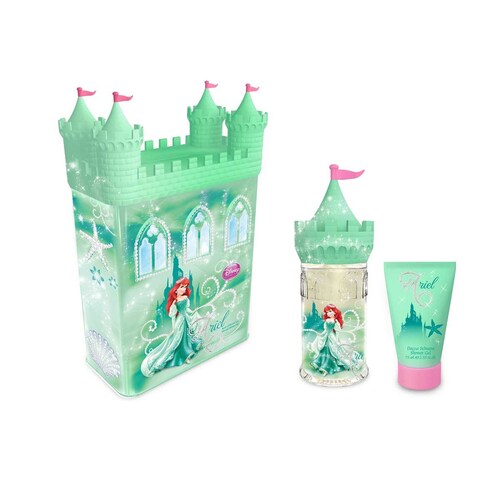 Fragancia Infantil Ariel Castle Set Tin Can Edt 50Ml Disney