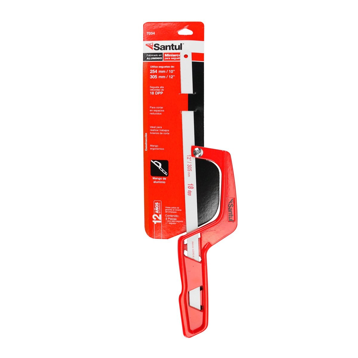 Santul 7034 Arco Mini para Segueta de Aluminio