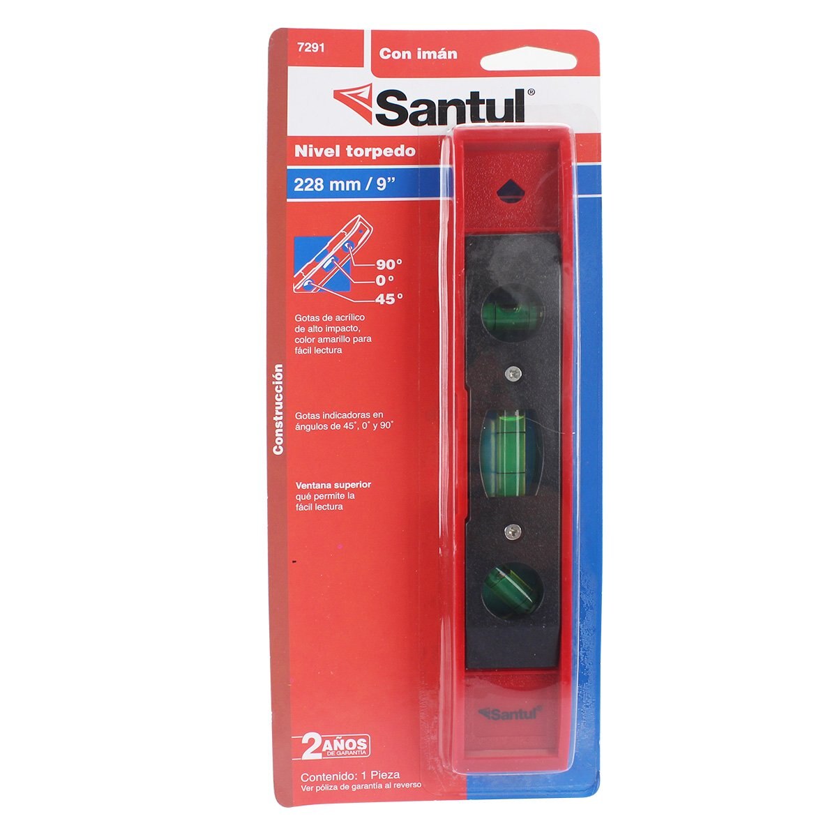 Santul 7291 Nivel Torpedo con Imán