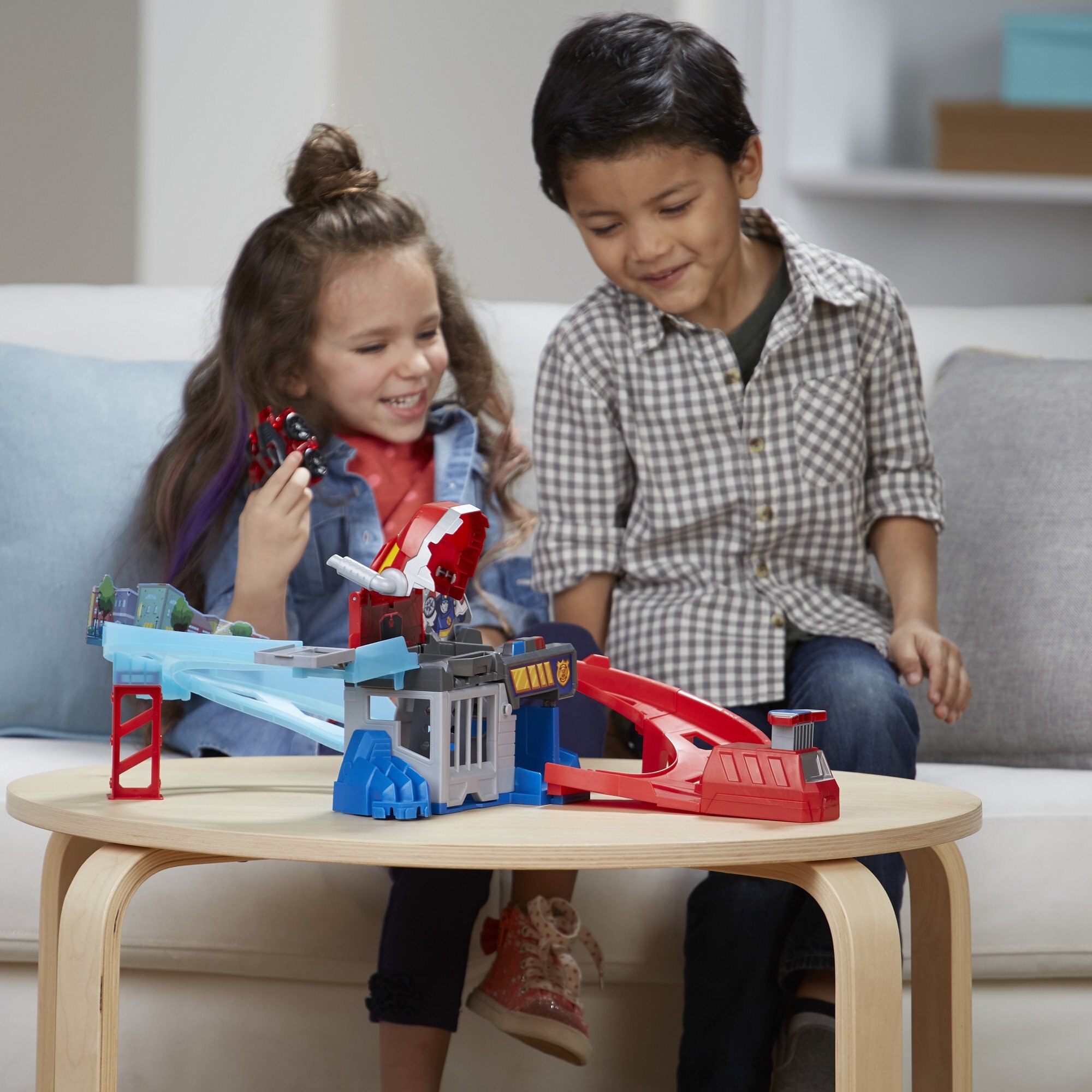 Pista Persigue y Captura Flip Racers Playskool Hasbro