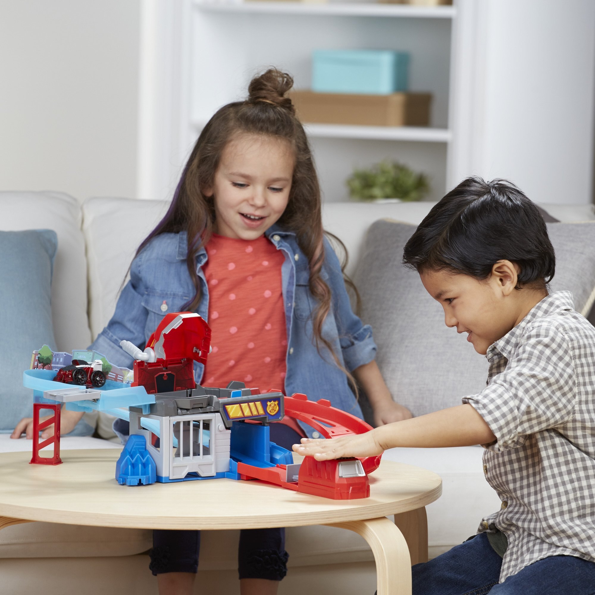 Pista Persigue y Captura Flip Racers Playskool Hasbro