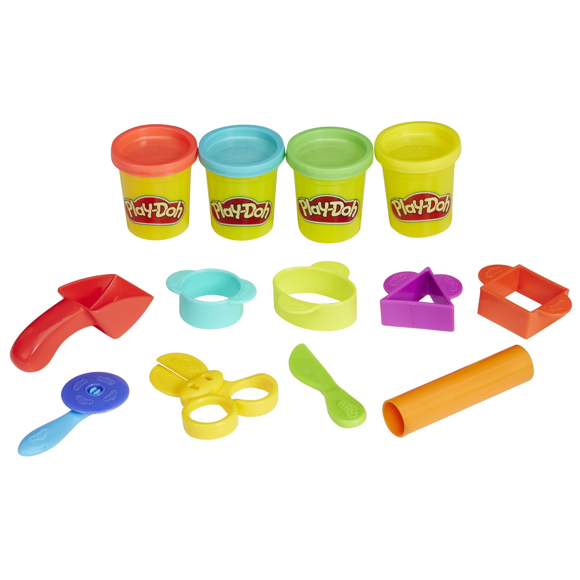 Play Doh Contenedor Herramientas Escolares Hasbro