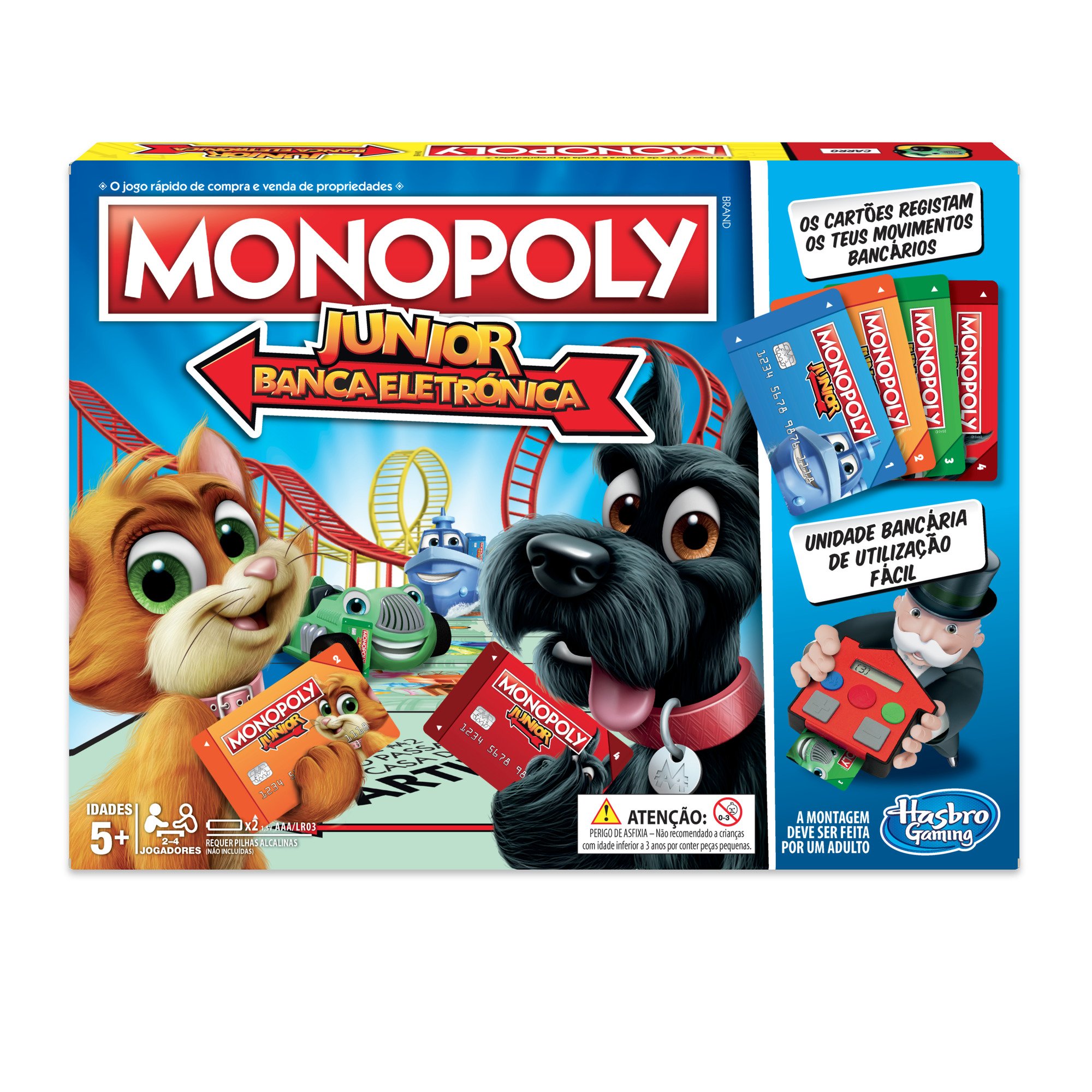 Monopoly Banco Electronico Junior Hasbro Sears