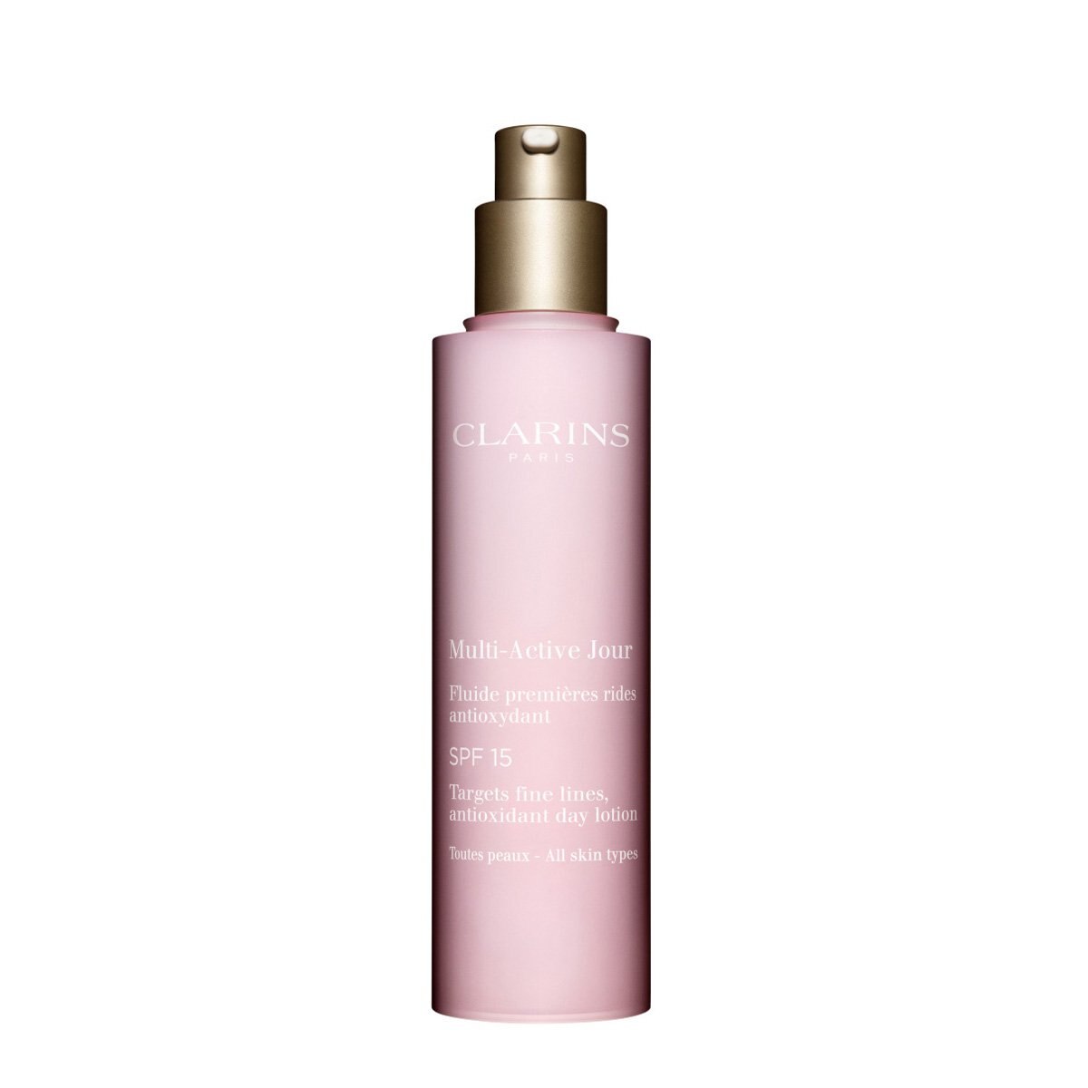Multi-Active Día Fluido Spf 15 para Todo Tipo de Pieles Clarins
