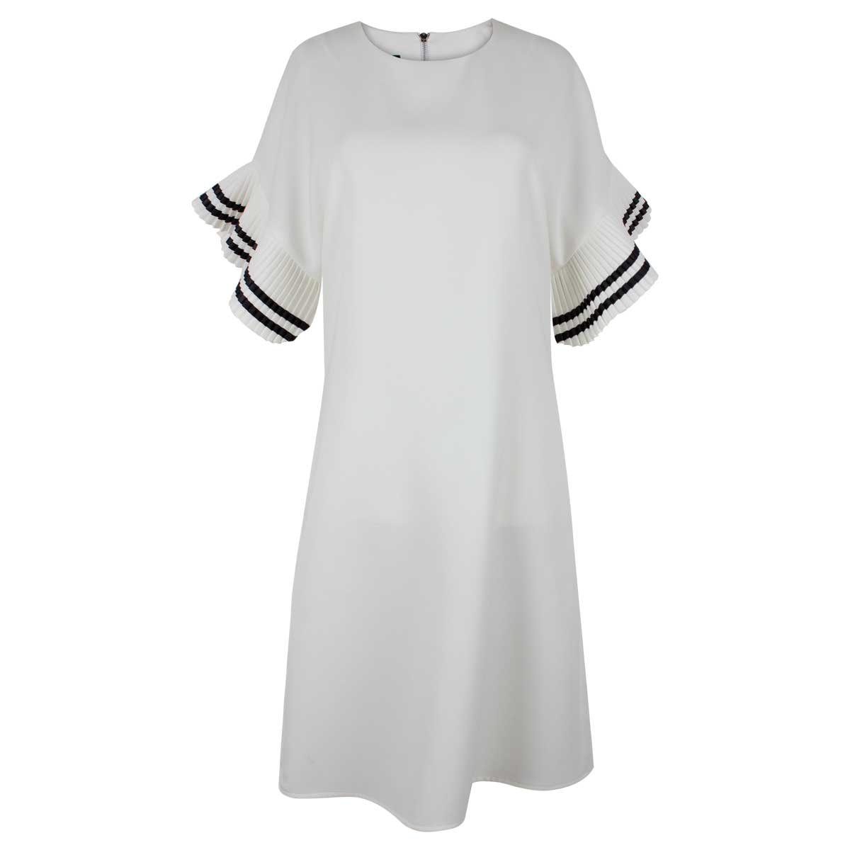 Vestido Manga Corta y Amplia Basel