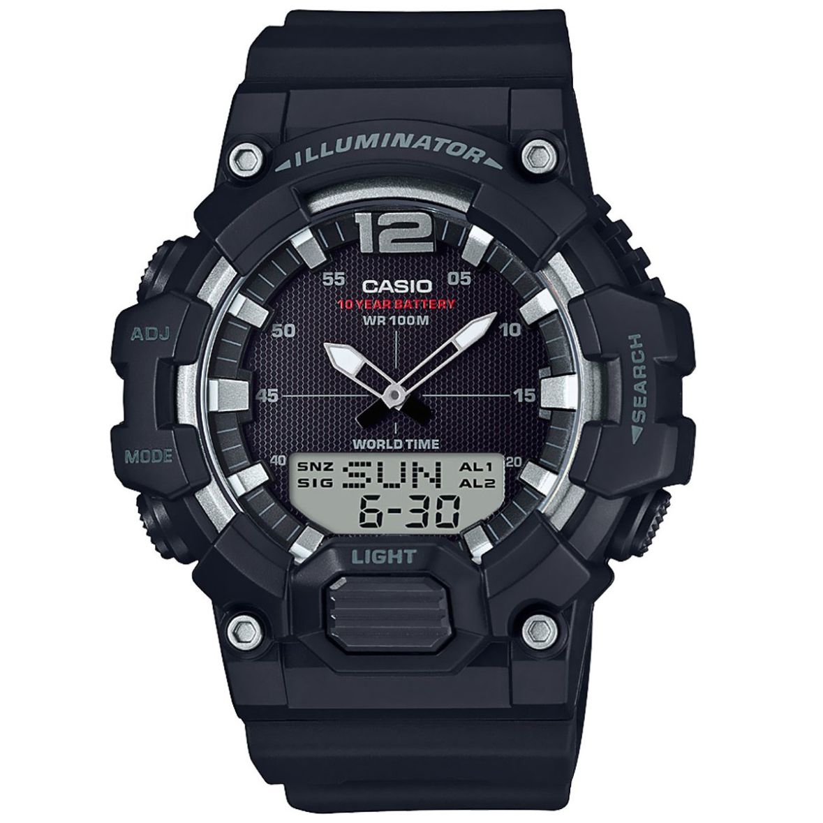 Reloj casio negro online hombre