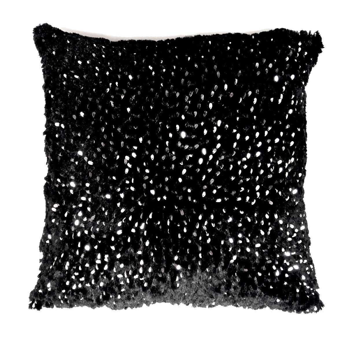 Cojín Decorativo Bear Negro 55X55Cm Abbie Textiles