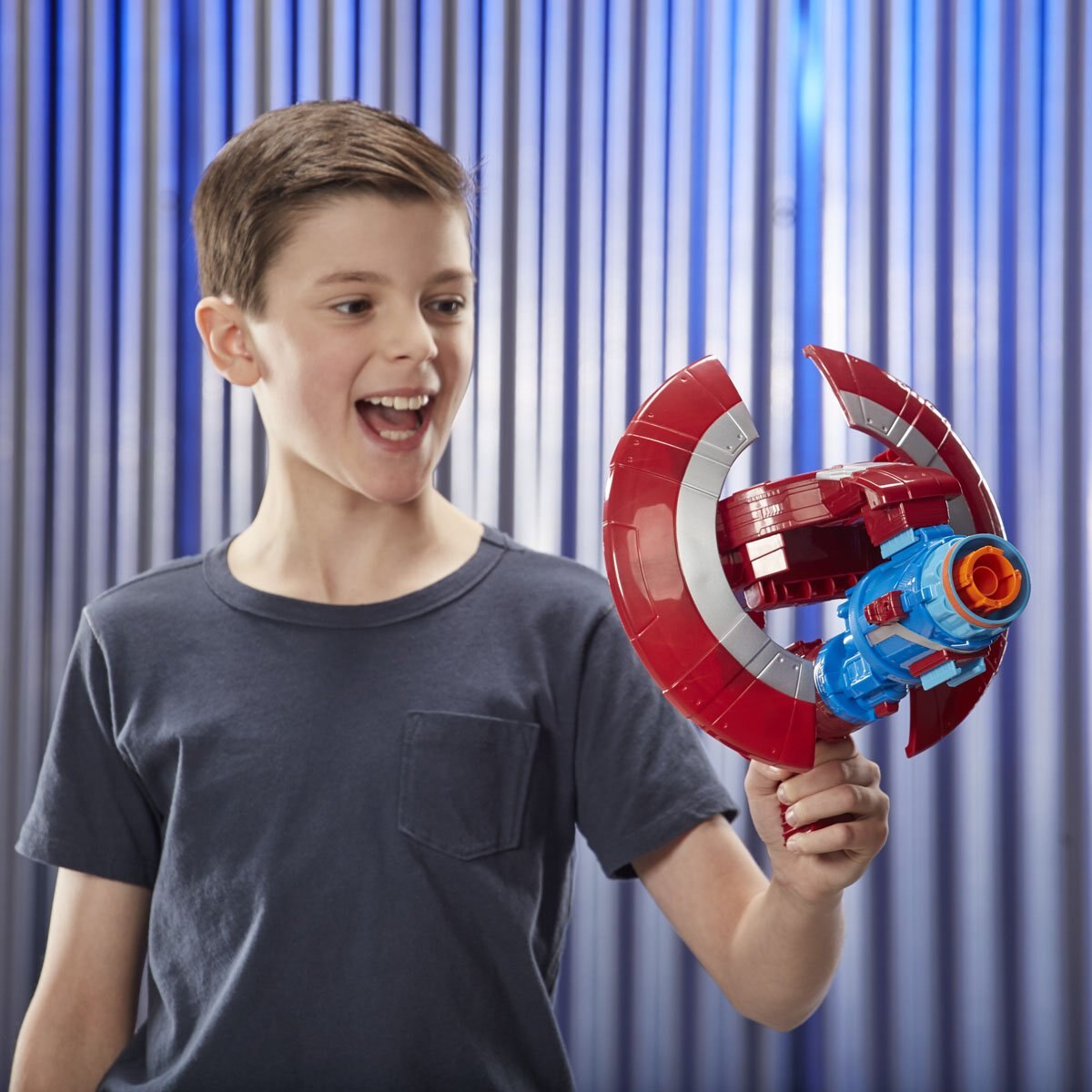Marvel Lanzador Ensamblable Capitán América Hasbro