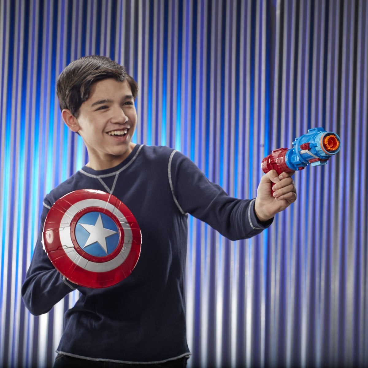Marvel Lanzador Ensamblable Capitán América Hasbro