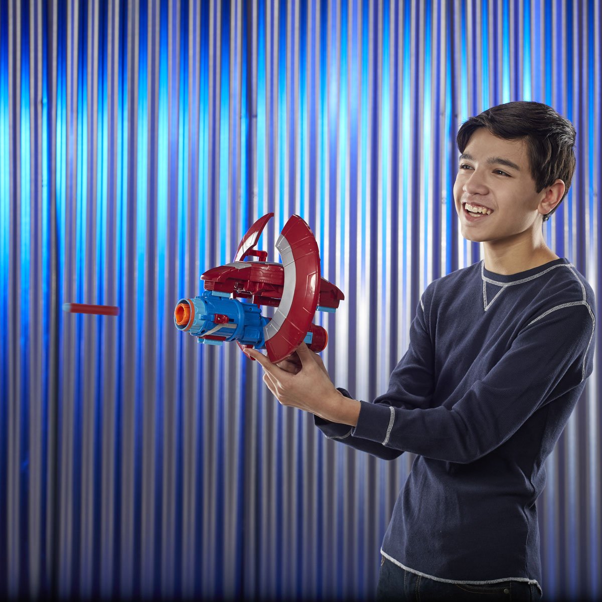 Marvel Lanzador Ensamblable Capitán América Hasbro