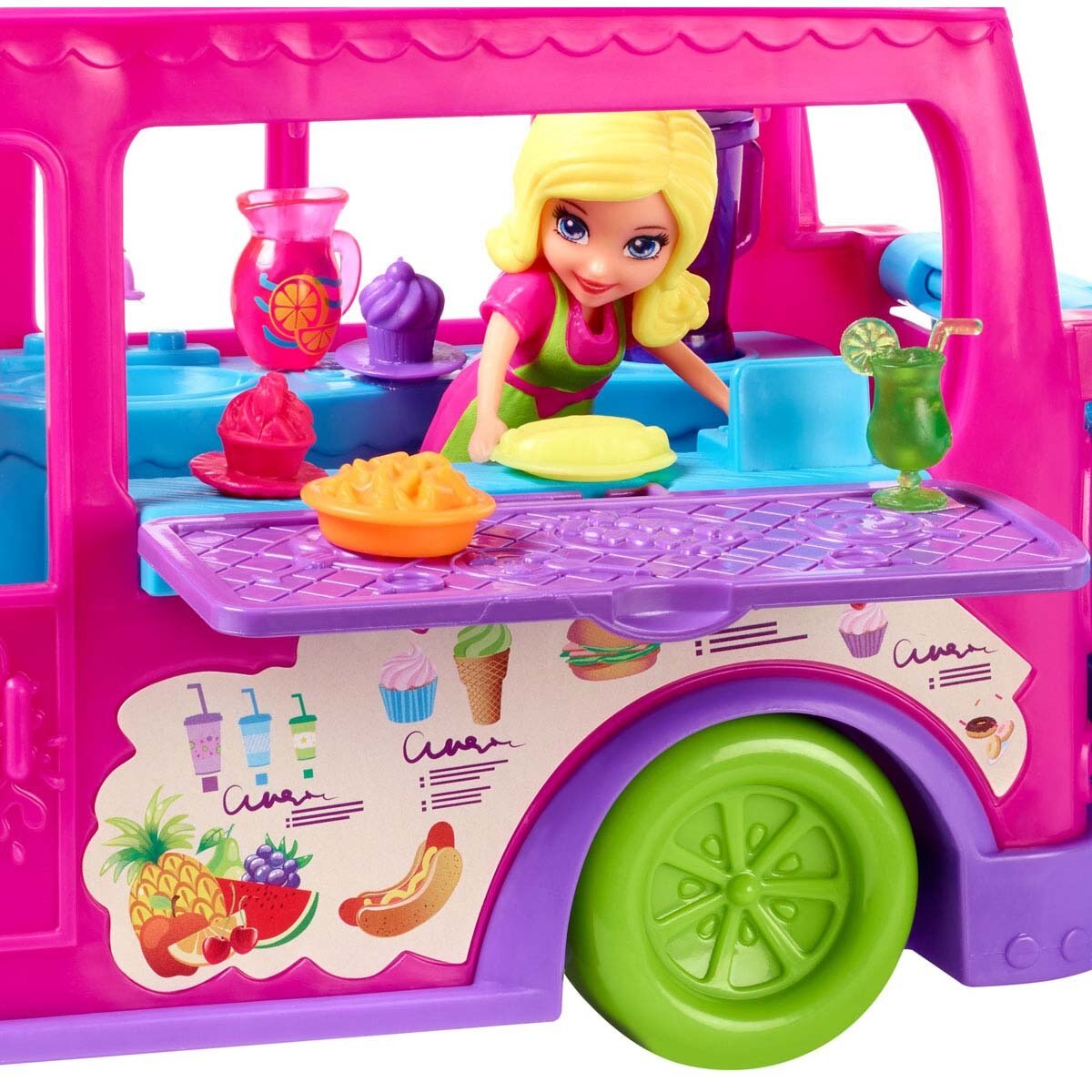 Polly Pocket Cocina sobre Ruedas Mattel