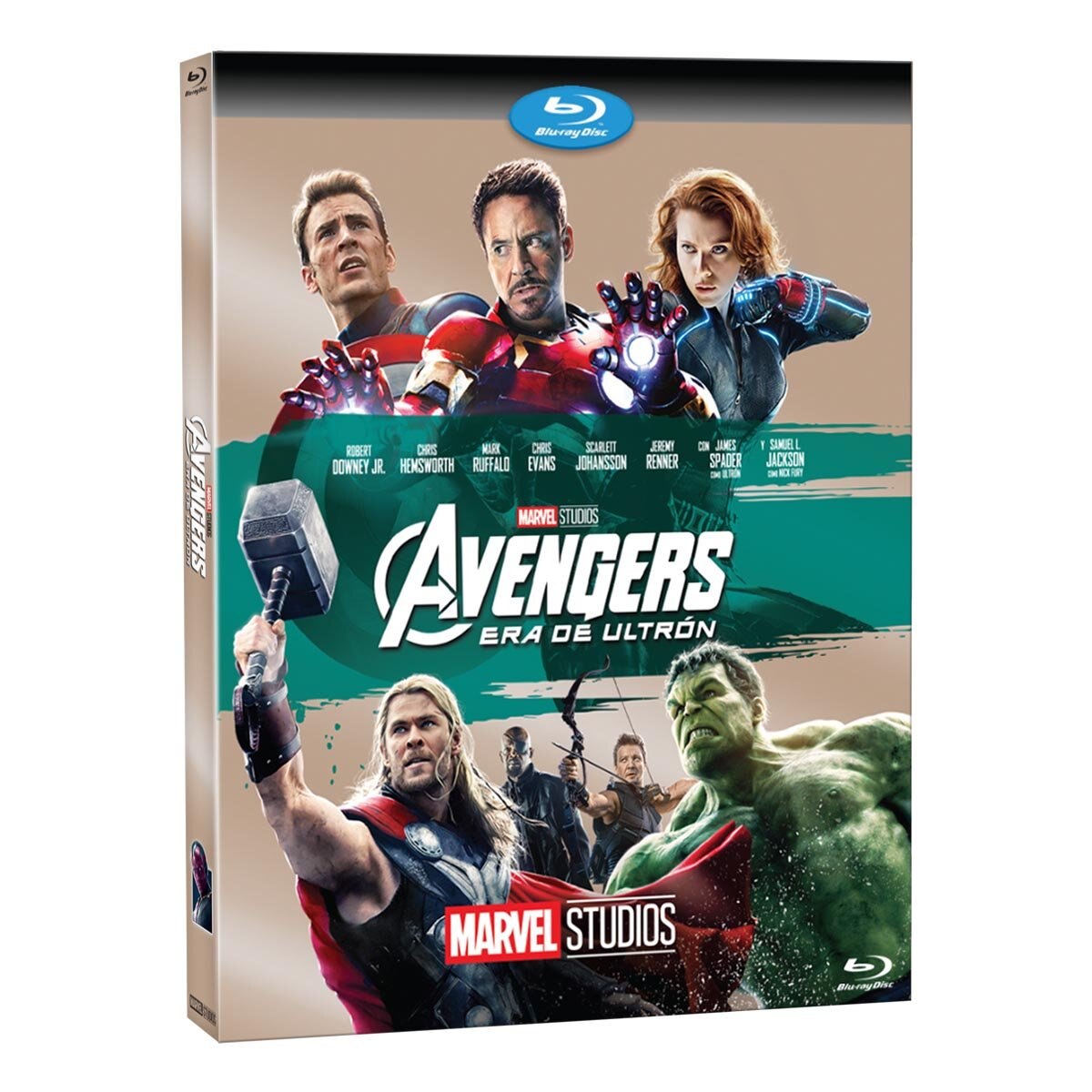 Blu Ray Avengers Era de Ultrón Marvel