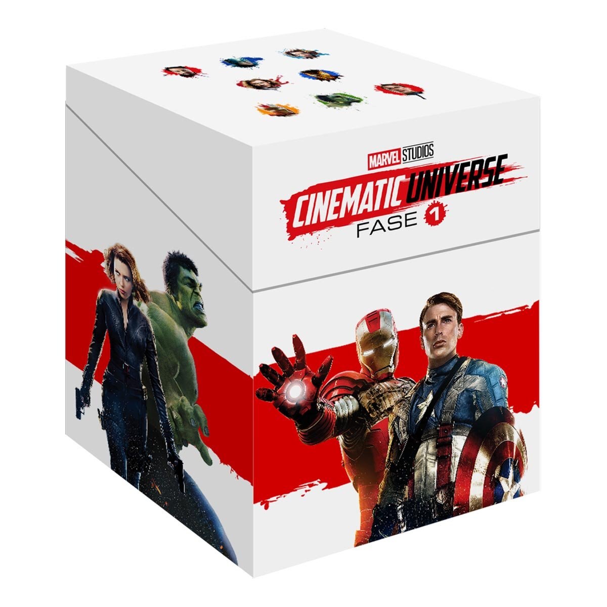 Blu Ray Paquete Especial Universo Marvel Fase 1