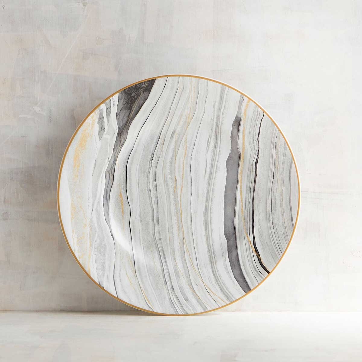 Plato para Ensalada Katalla Bay Gray Pier 1 Imports