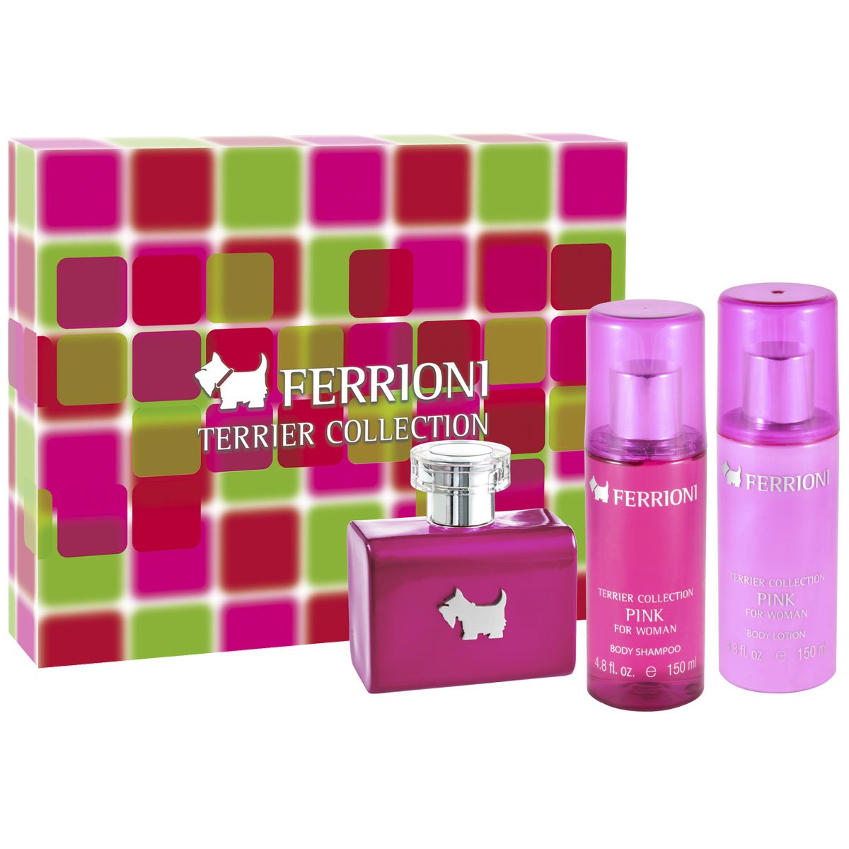 Estuche Ferrioni Terrier Pink