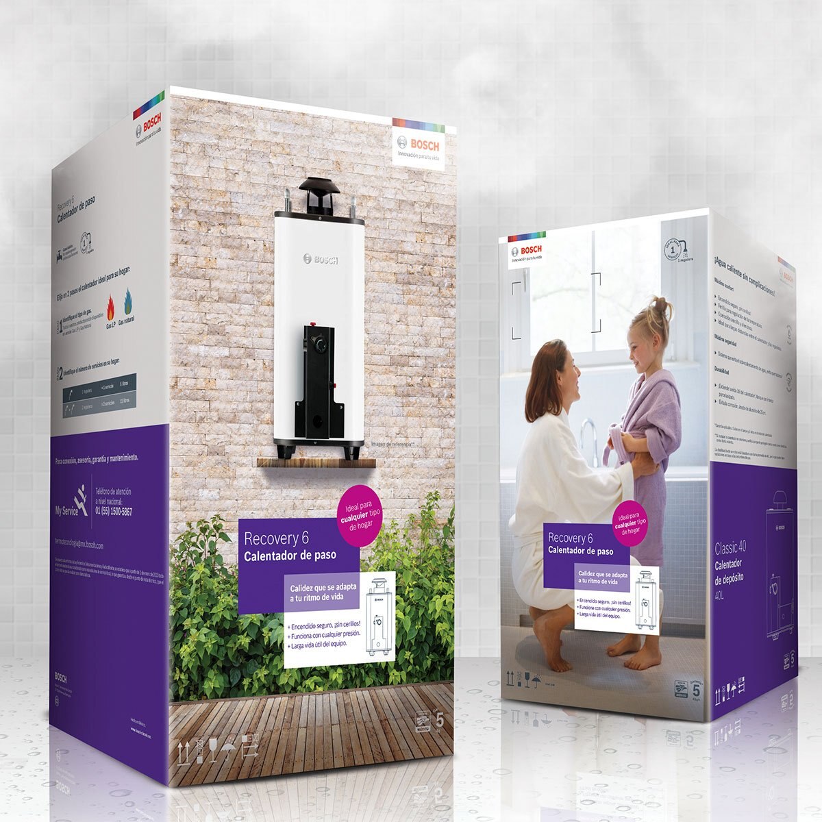 Calentador Bosch Recovery 6 Lp