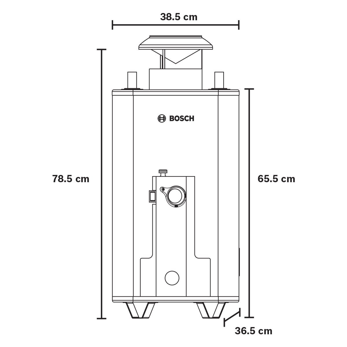 Calentador Bosch Recovery 6 Lp
