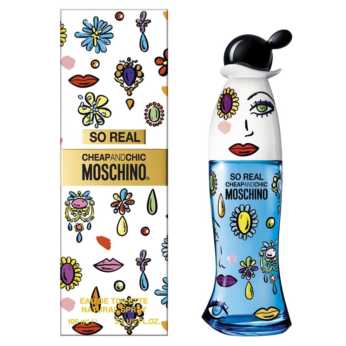 Fragancia Dama Moschino So Real Edt 100Ml