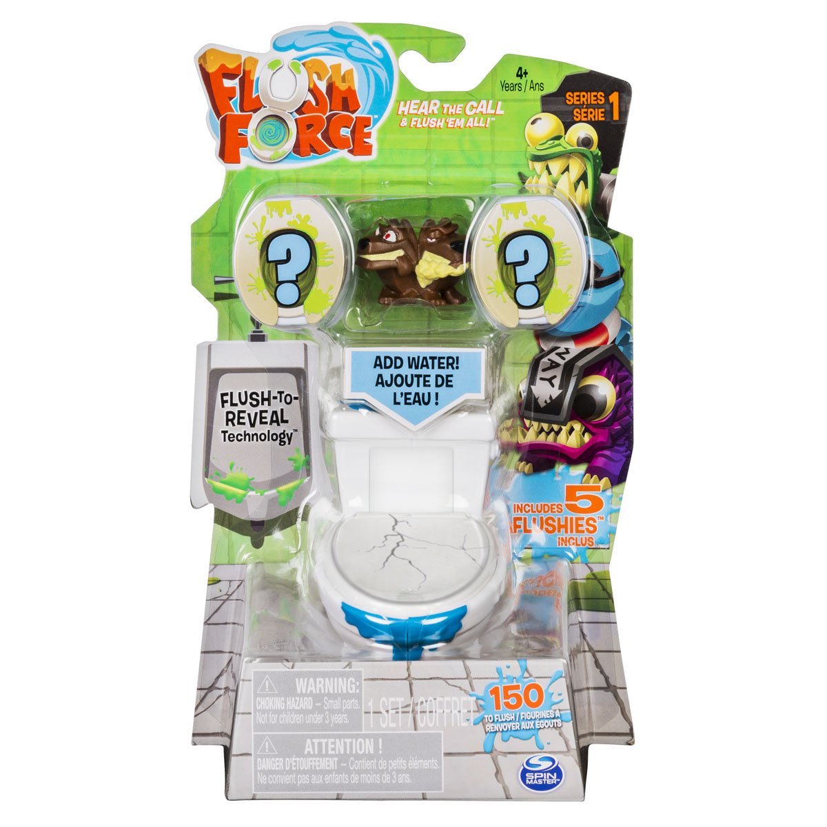 Flush Force Escusado 5 Pack Spin Master