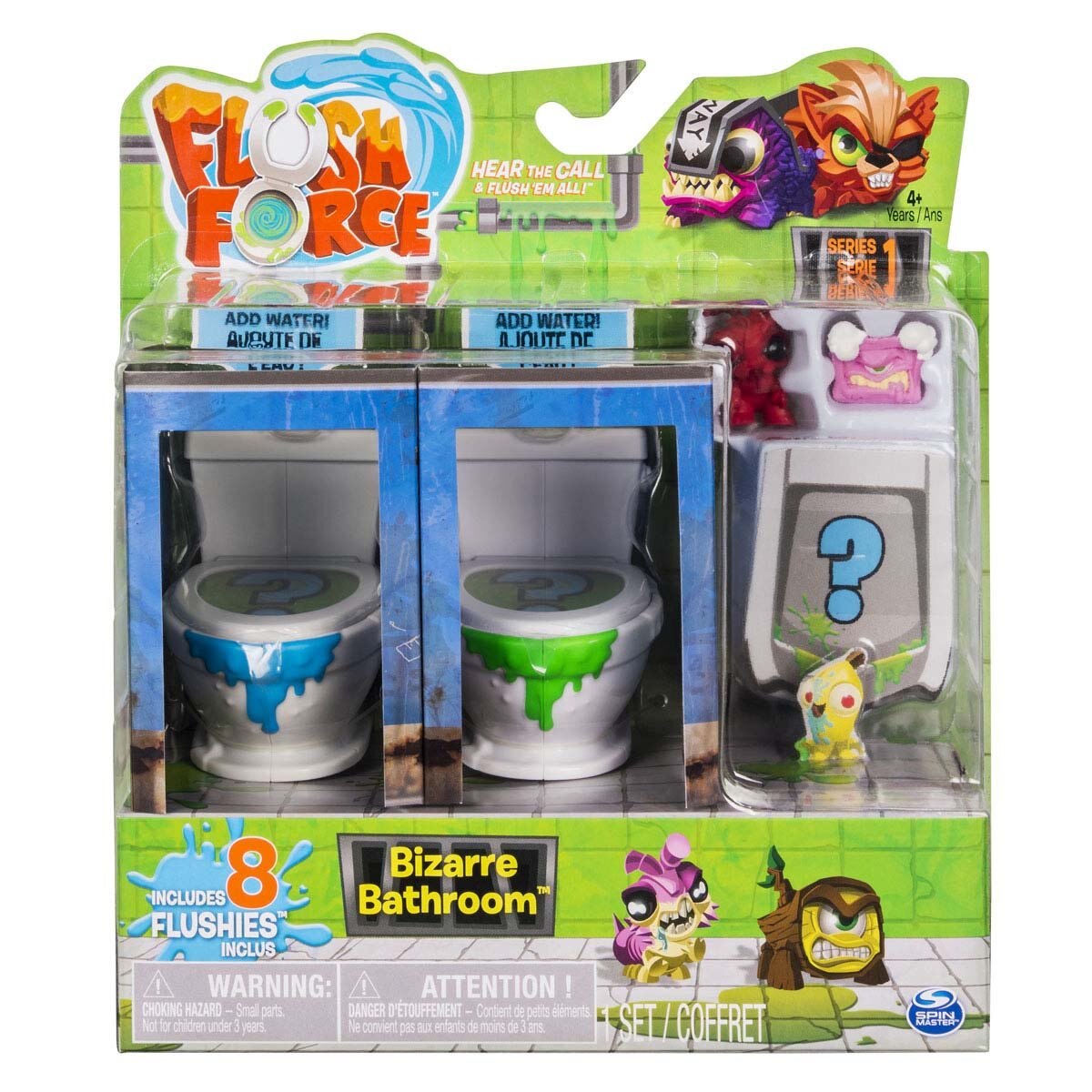 Flush Force Baño de Niños 8 Pack Spin Master