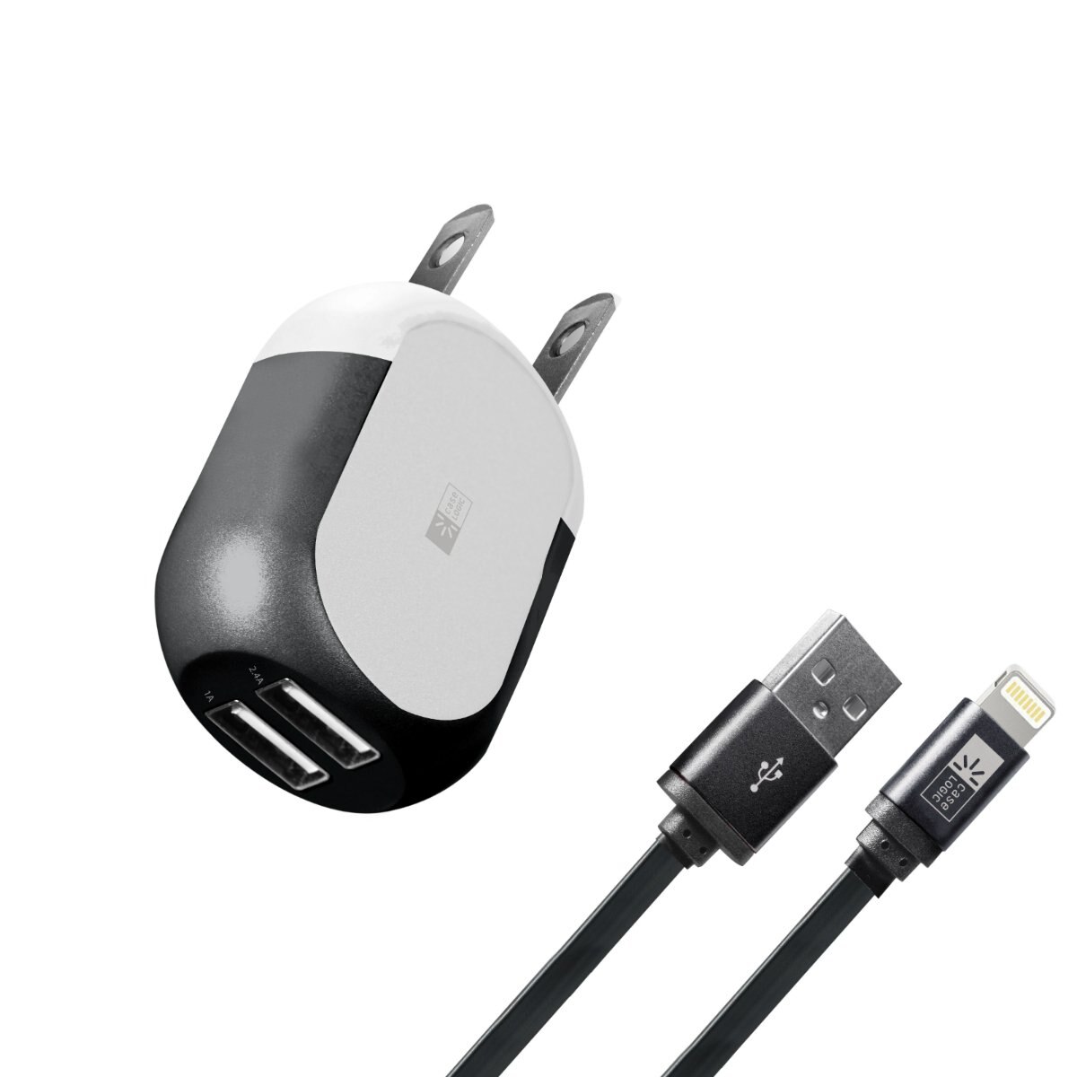 Cargador Dual Lightning Negro Case Logic