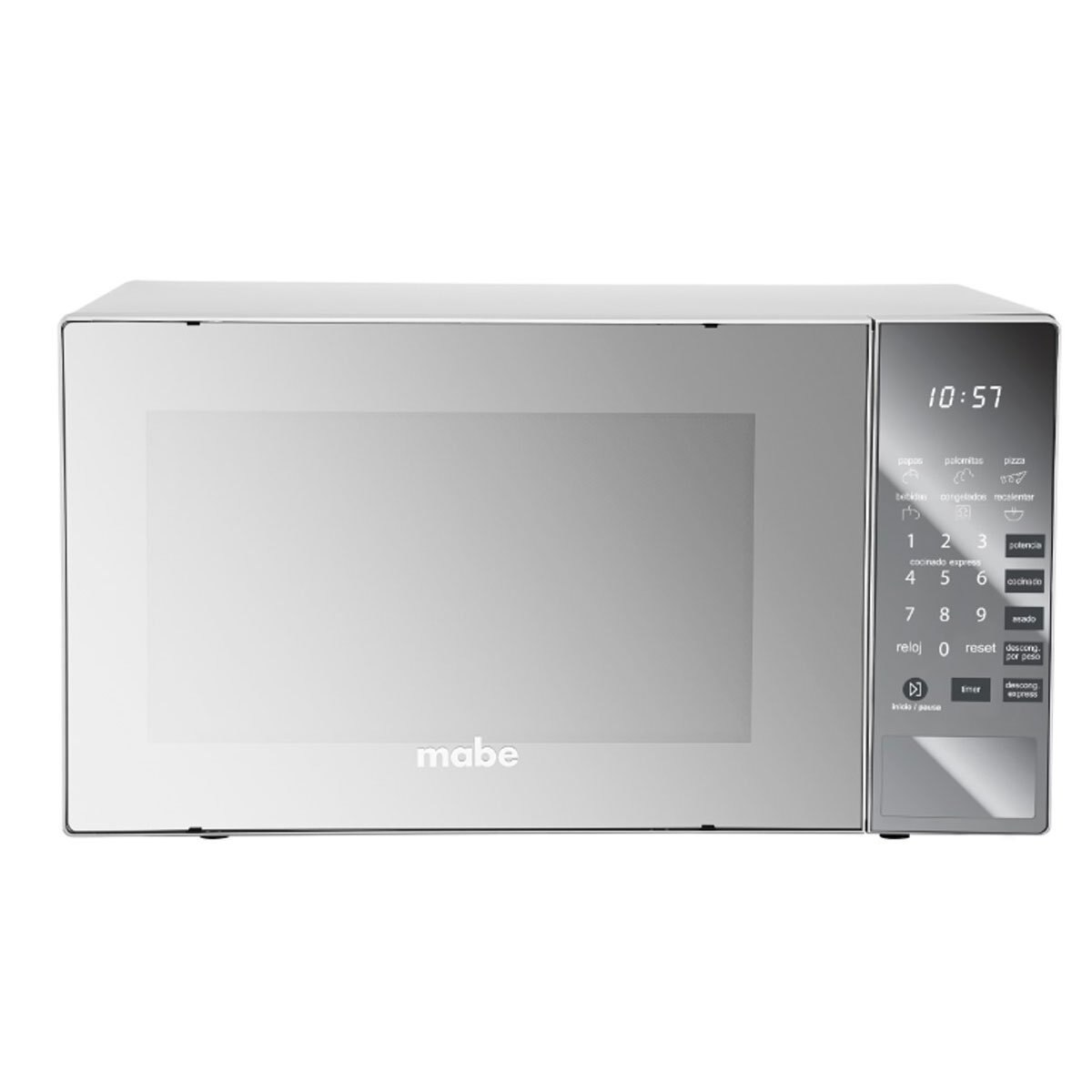 Horno de Microondas Espejo Jaladera 1.4 Pies Mabe