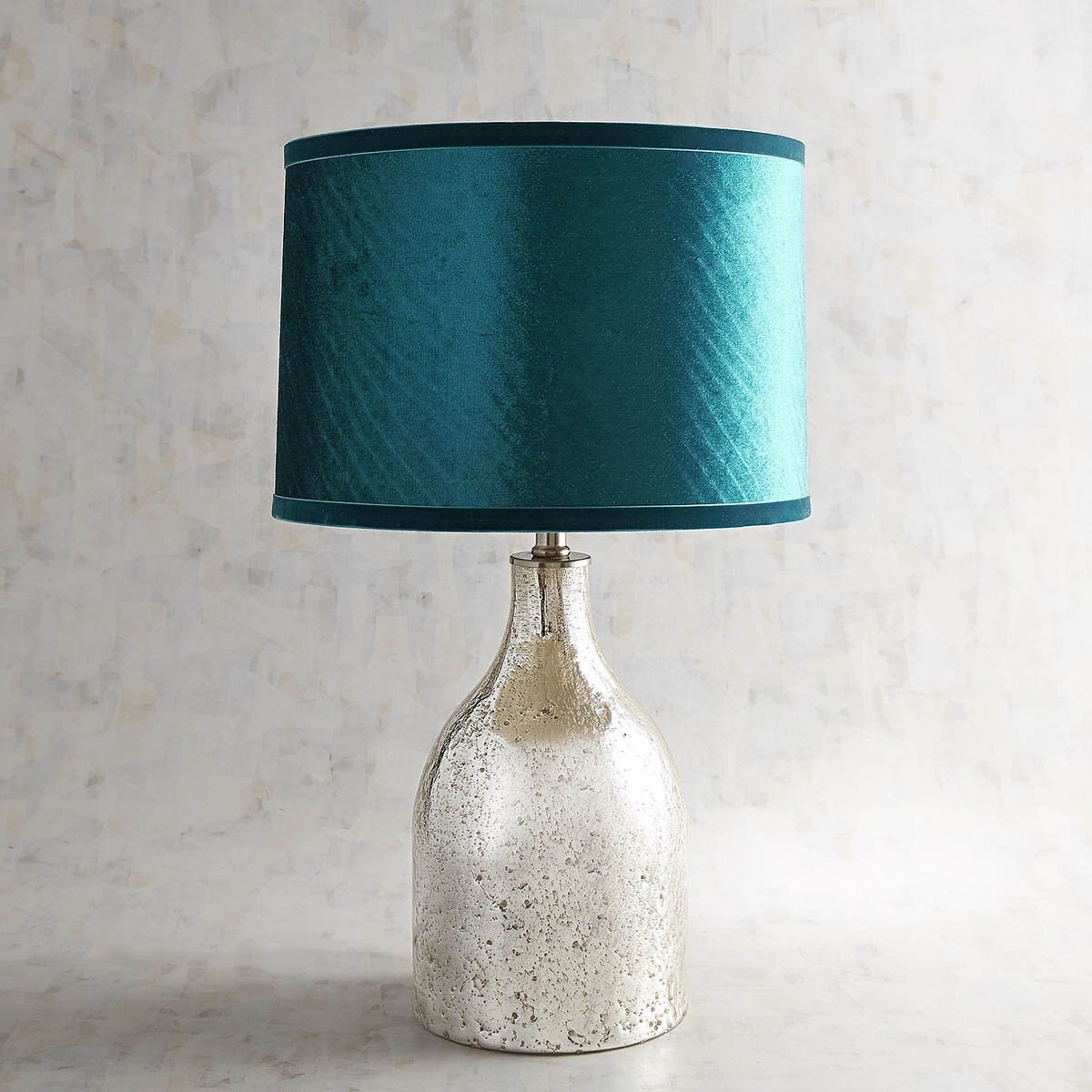 Lámpara Riley Glass Teal Pier 1 Imports