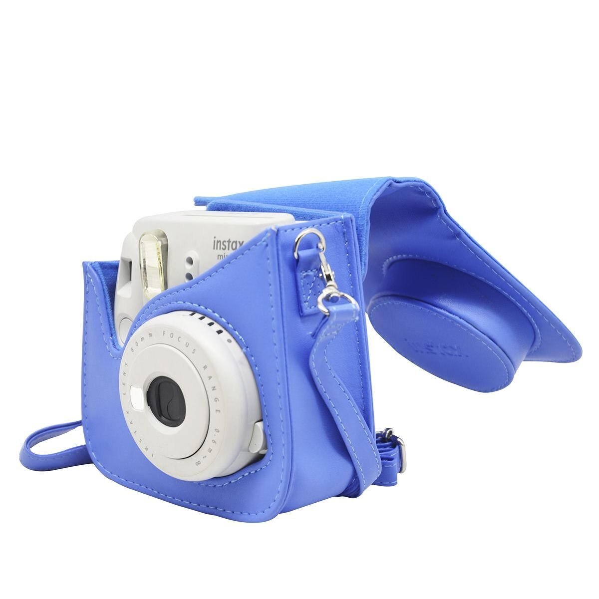 Funda Instax Piel Mini 9 Cobalto
