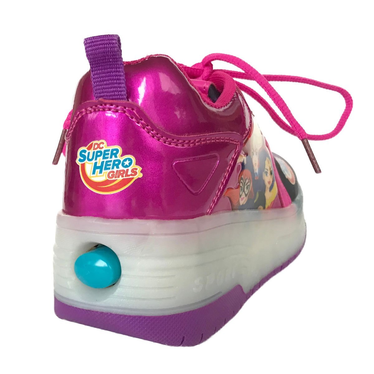 Tenis Super Hero Girls Personajes para Niña