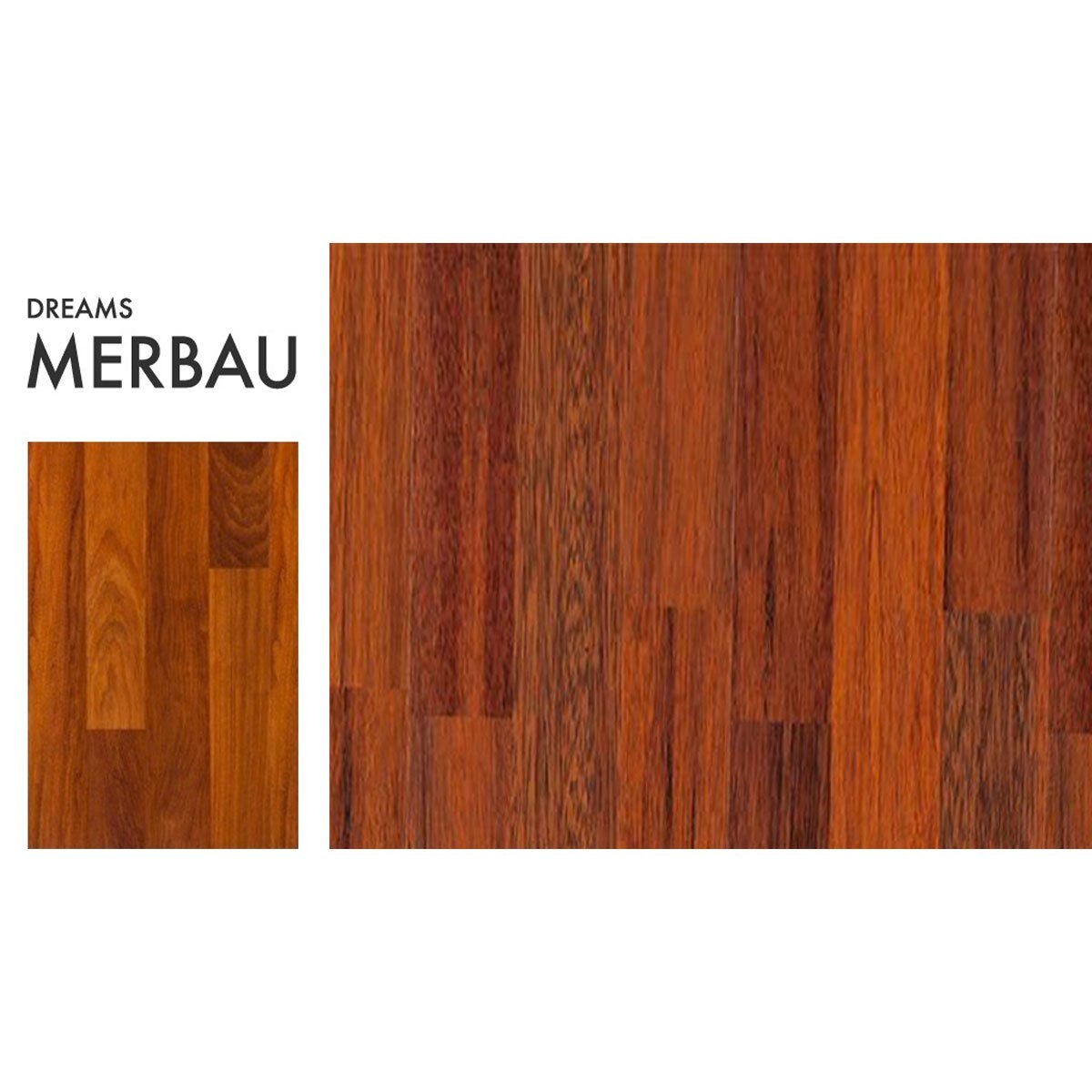 Piso Laminado Dreams Merbau 7Mm X Caja 2.38M Entre