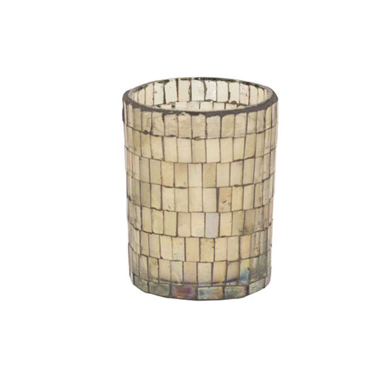 Home Nature Vela Votive Mosaicos Humo