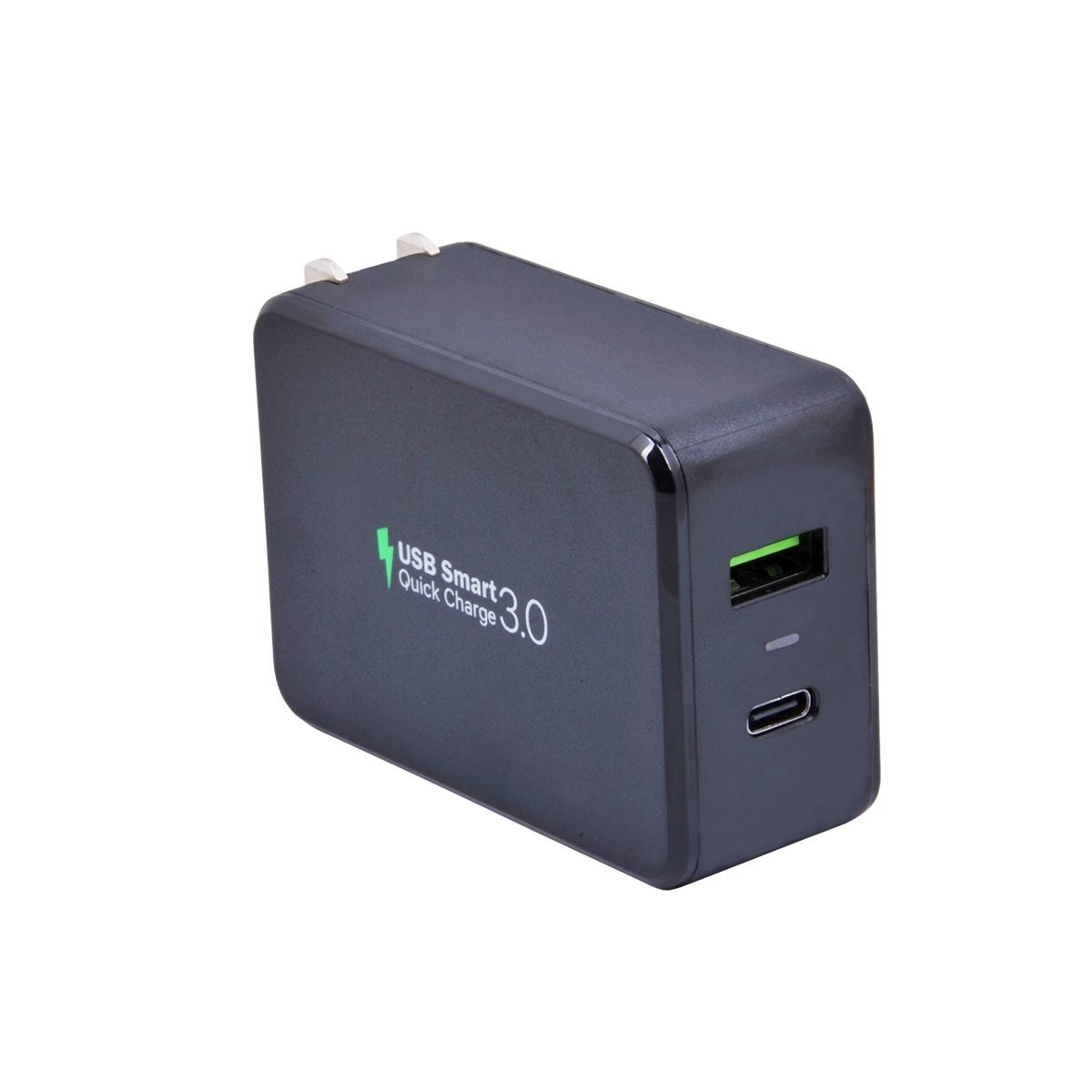 Cargador Pared Qc3.0 2 Ptos Usb 1 Type-C Geartek