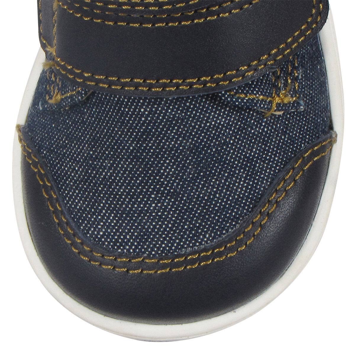 Media Bota Corta Dos Velcros Mickey