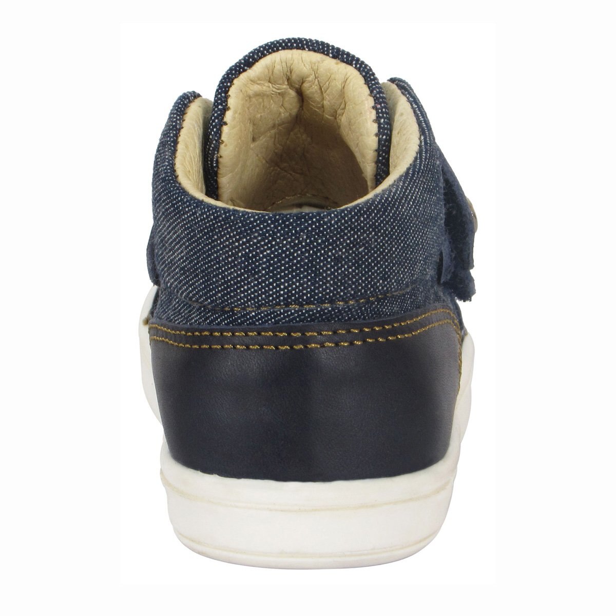 Media Bota Corta Dos Velcros Mickey