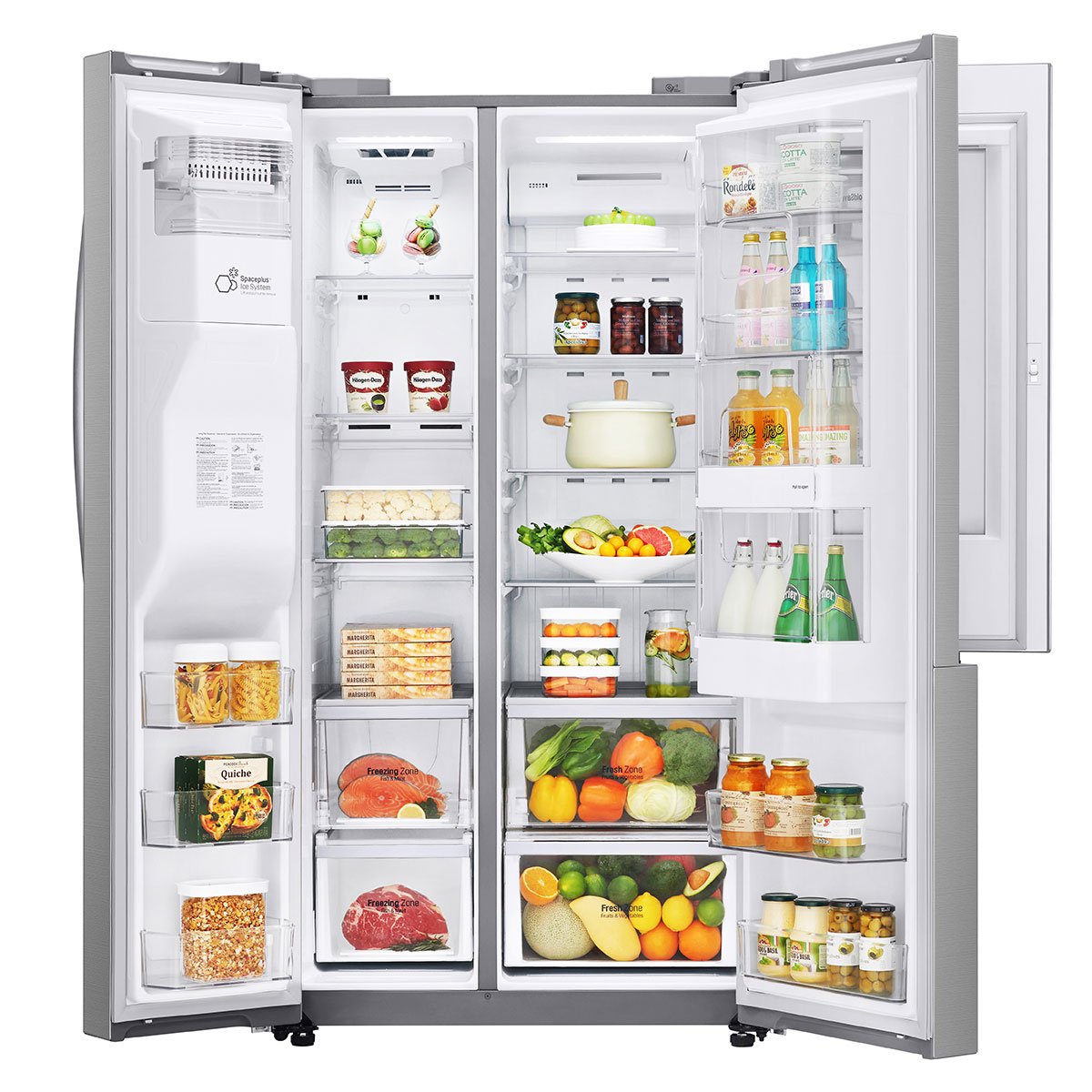 Refrigerador Lg Instaview Duplex 26 Pies Gs73Sxs