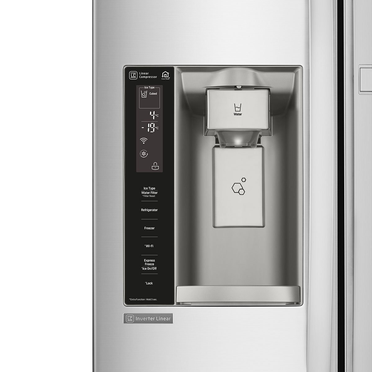 Refrigerador Lg Instaview Duplex 26 Pies Gs73Sxs