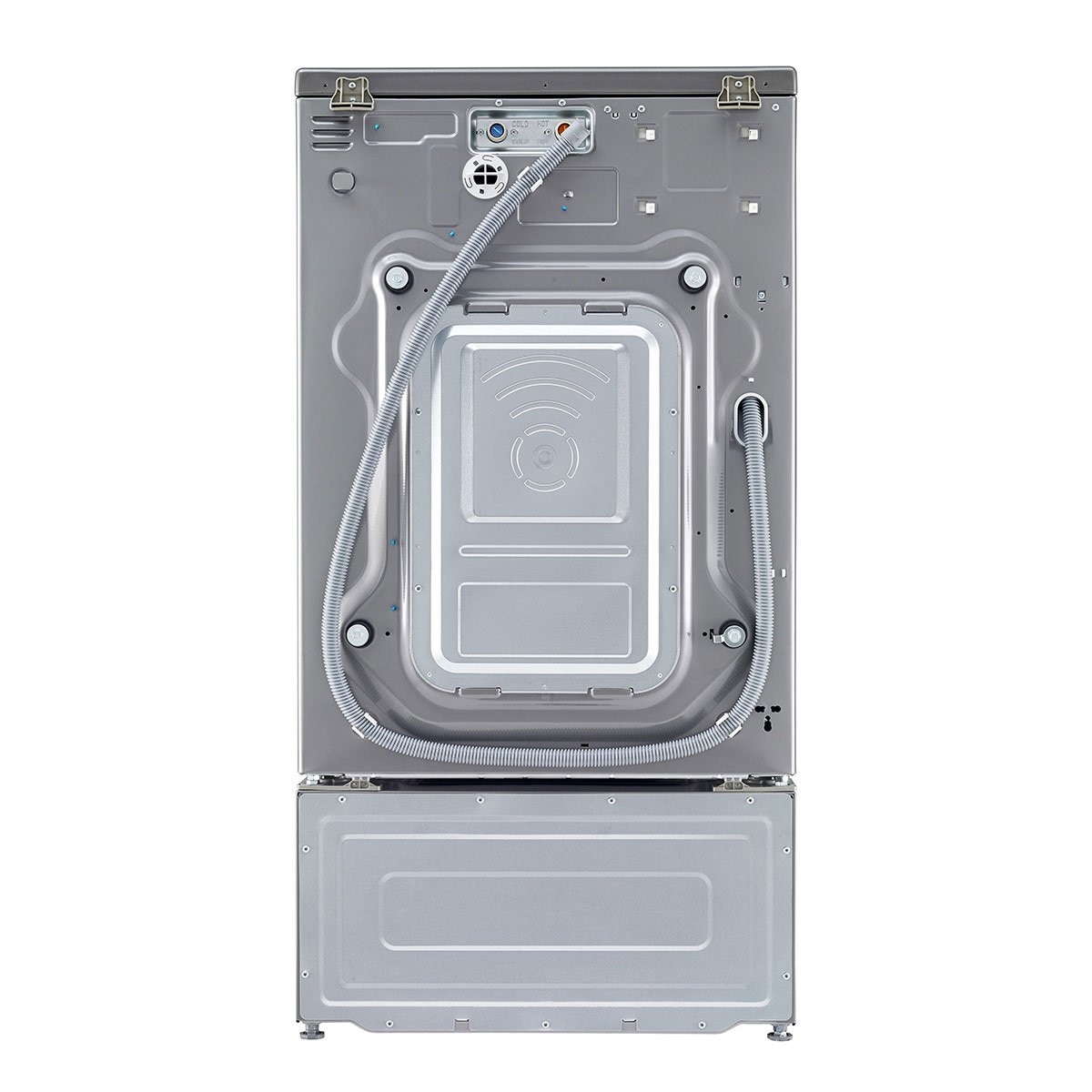 Lavasecadora Lg Doble Carga Twinwash 20+3.5 Kg Steel Wd20Vvs6