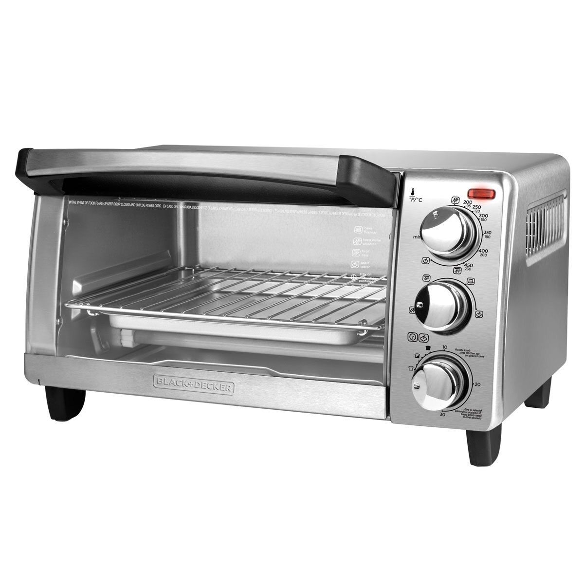 Horno Tostador 4 Rebanadas 3To1760Ssla Black And Decker