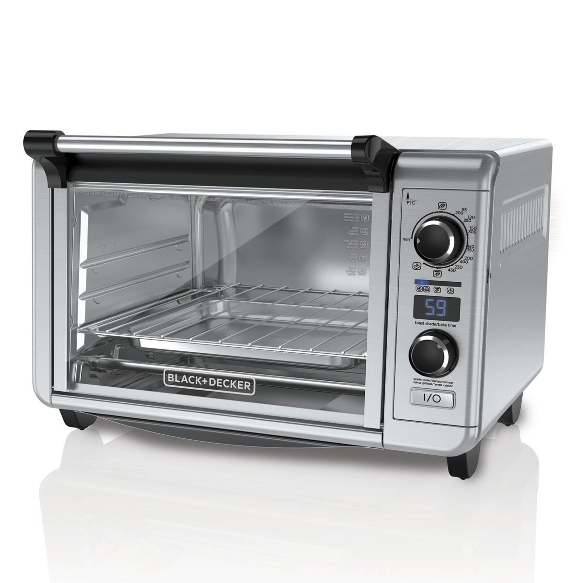Tostador Digital 6 Rebanadas Black And Decker
