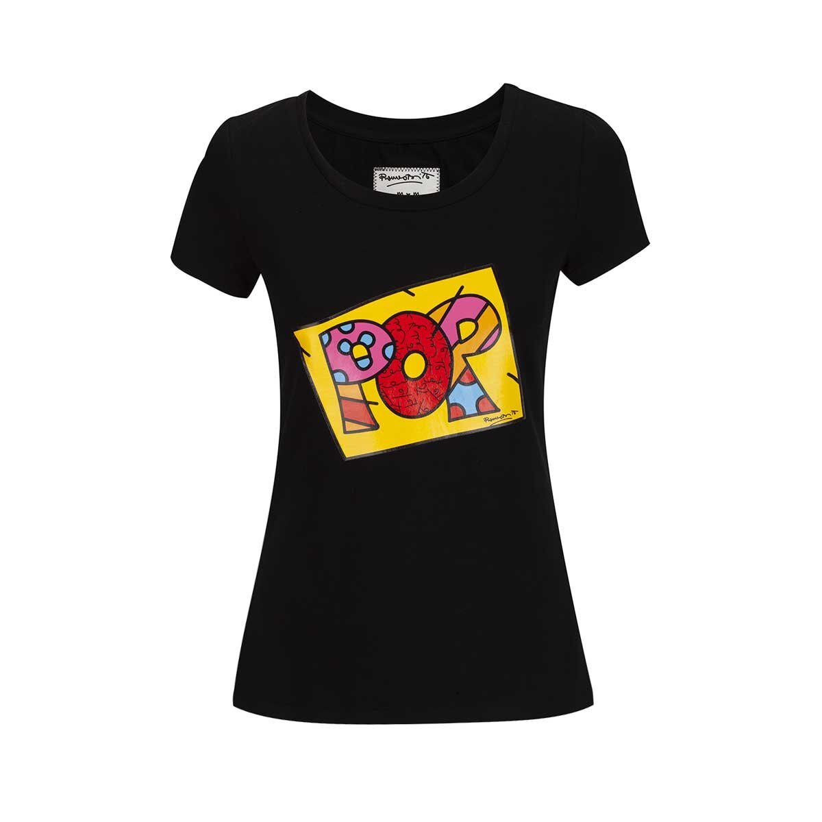 Playera Estampada Pop Romero Britto para Dama