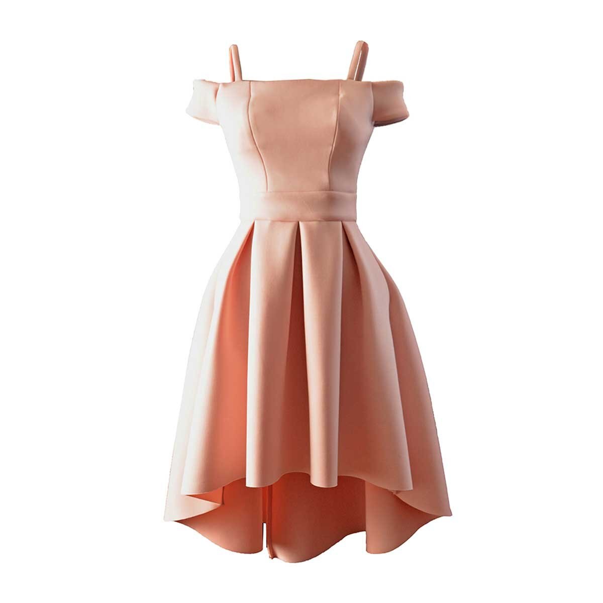 Vestido de Fiesta Hi Low con Tirantes Philosophy Jr Nigths