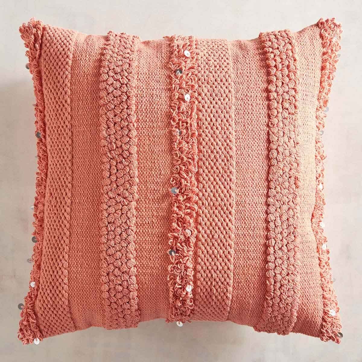 Cojín Chunky Moroccan Orange Pier 1 Imports