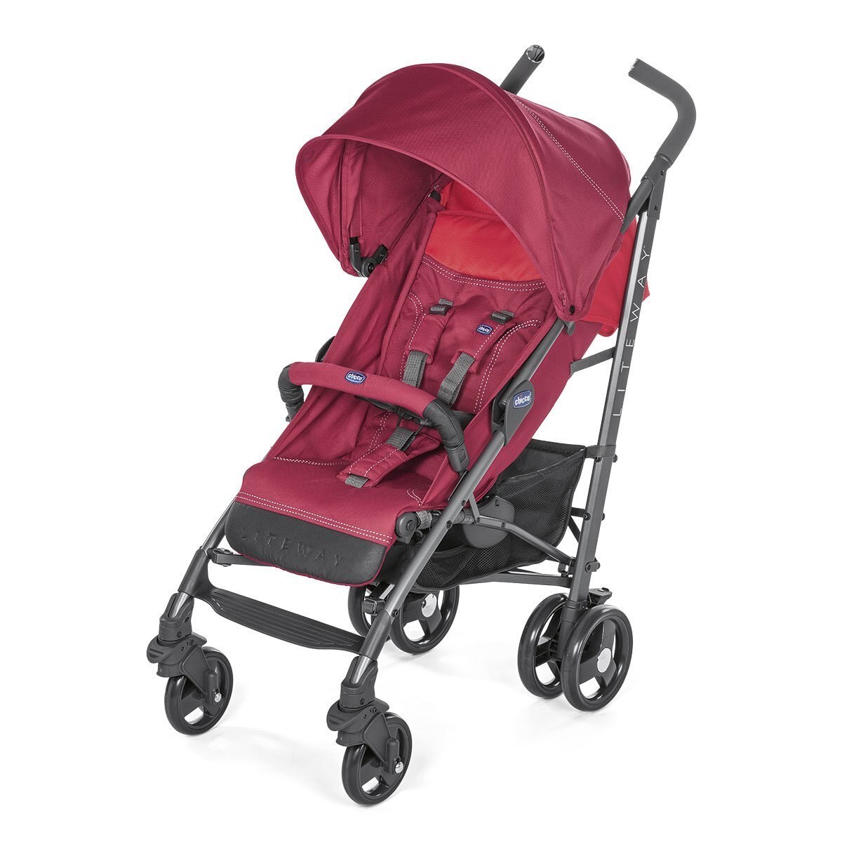 Carriola Liteway Complete Red Berry Chicco