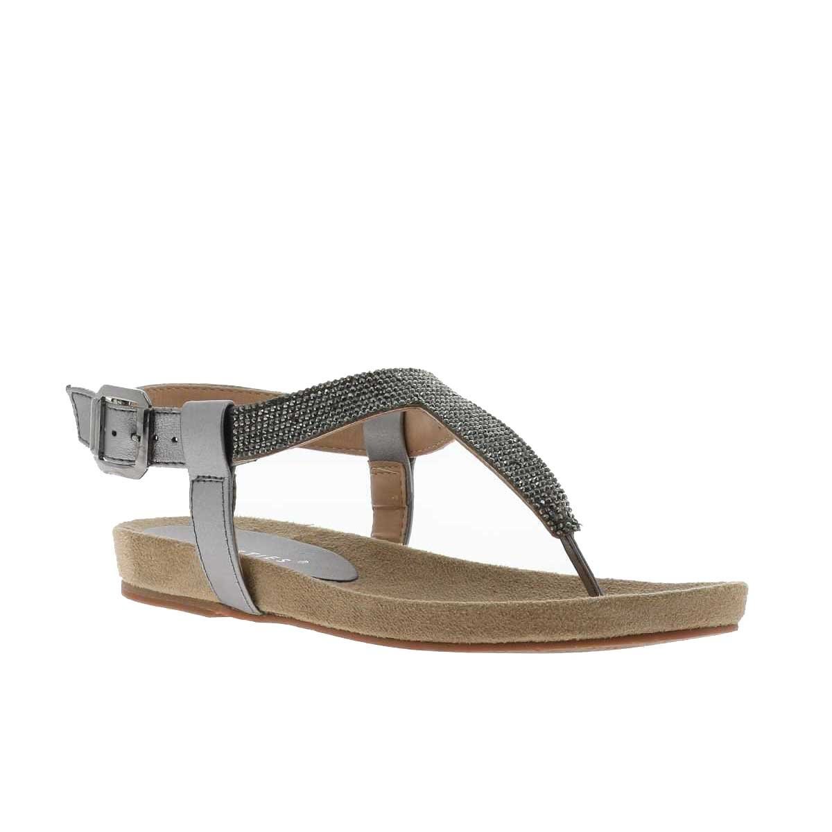 Sandalia Plateada Westies