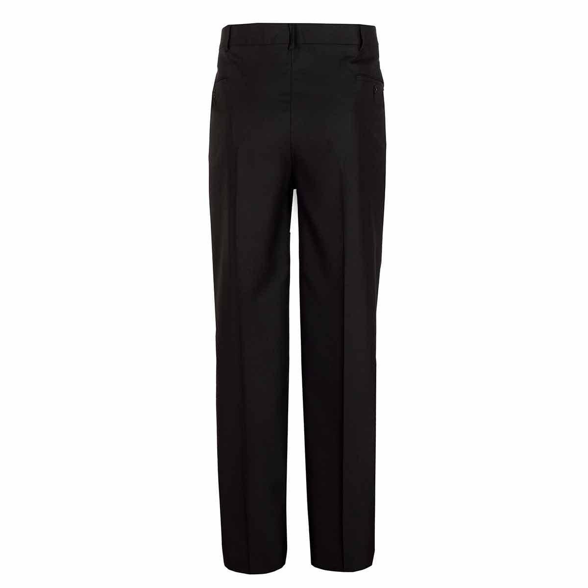 Pantalon negro 2024 de vestir hombre