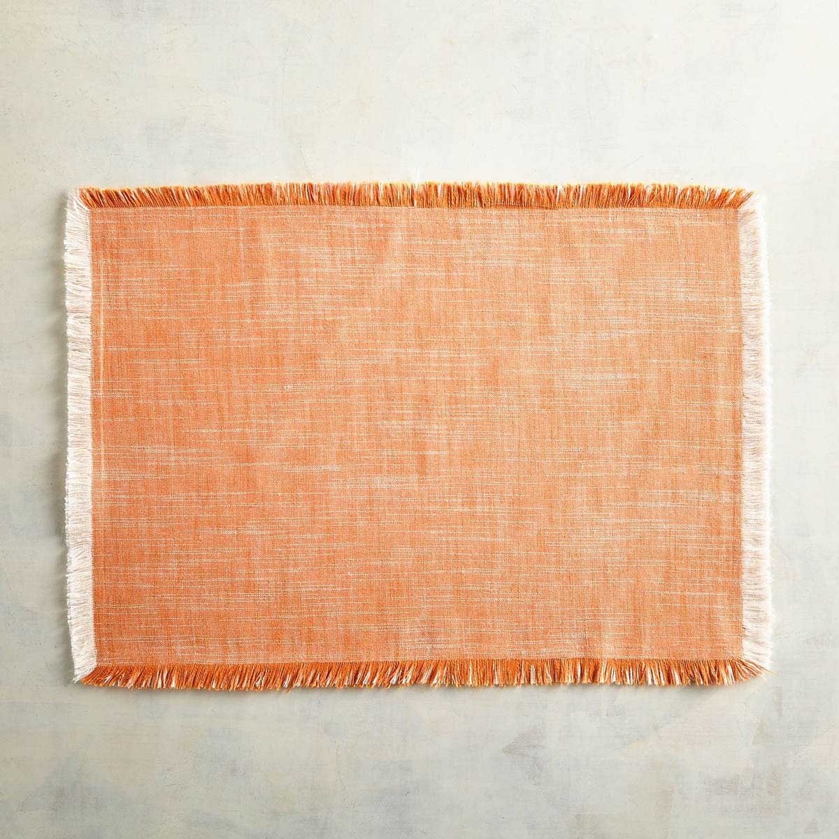 Mantel Individual Apricot Chambray Pier 1 Imports