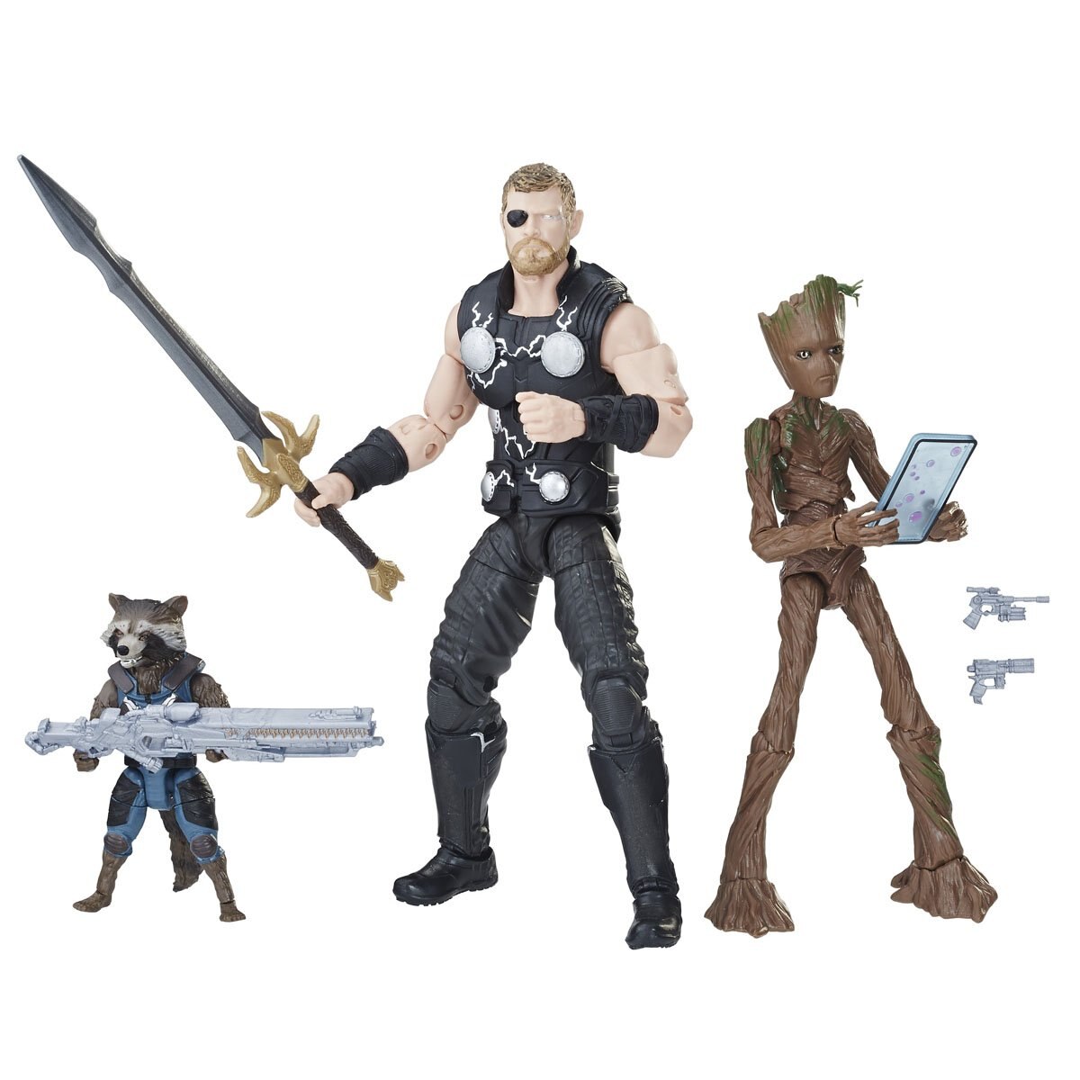 Marvel Figuras Thor Rocket & Groot Hasbro