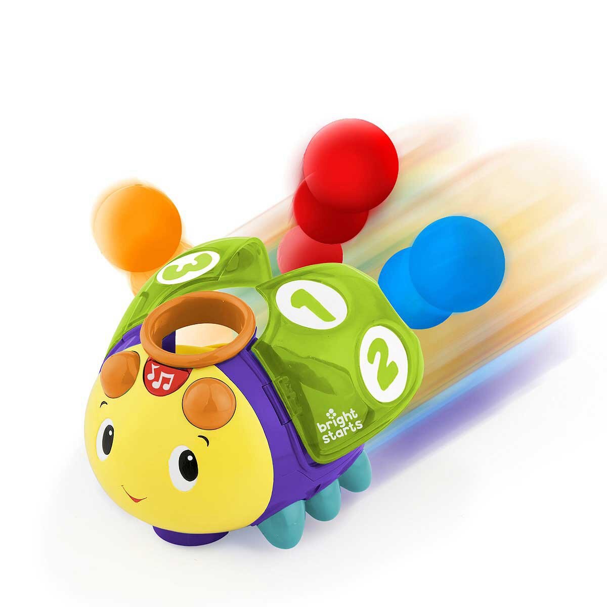 Catarina Rodante con Pelotas Bright Starts