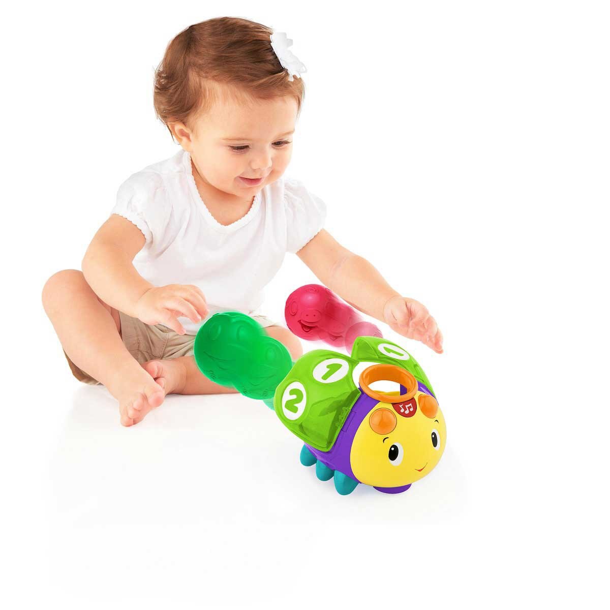Catarina Rodante con Pelotas Bright Starts